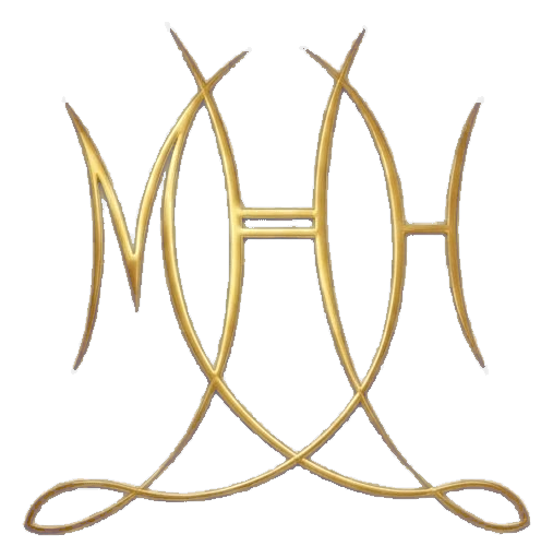 Gullsmed Mette Høines Harbo logo